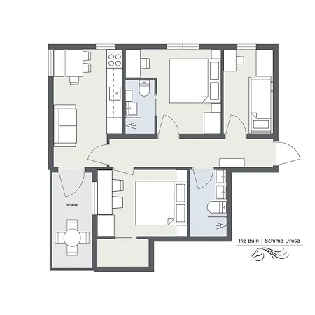 Schima Drosa Apartments - Studios - By Pferd Auf Wolke Gaschurn Extérieur photo
